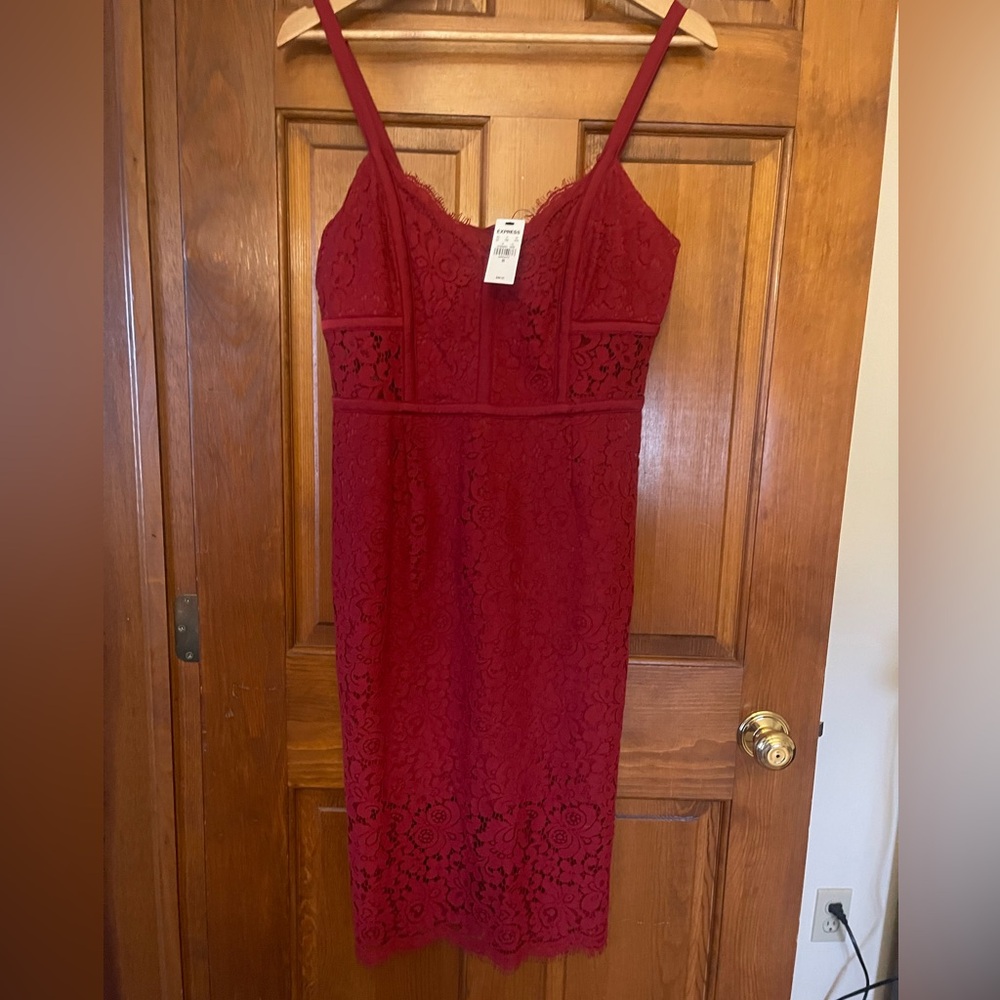 Express Midi Slip Dress